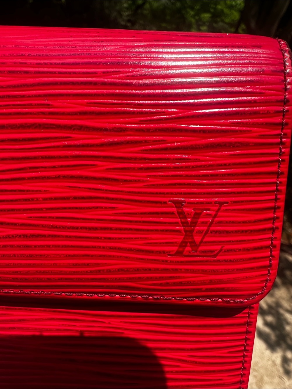 Louis Vuitton Red Epi Leather Continental Wallet - Picture 4 of 15